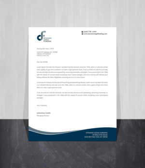 Letterhead Design by Creations Box 2015 for this project | Design #21292917