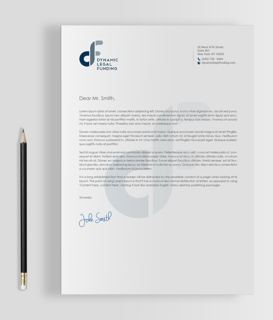 Letterhead Design by chandrayaan.creative for this project | Design #21293663