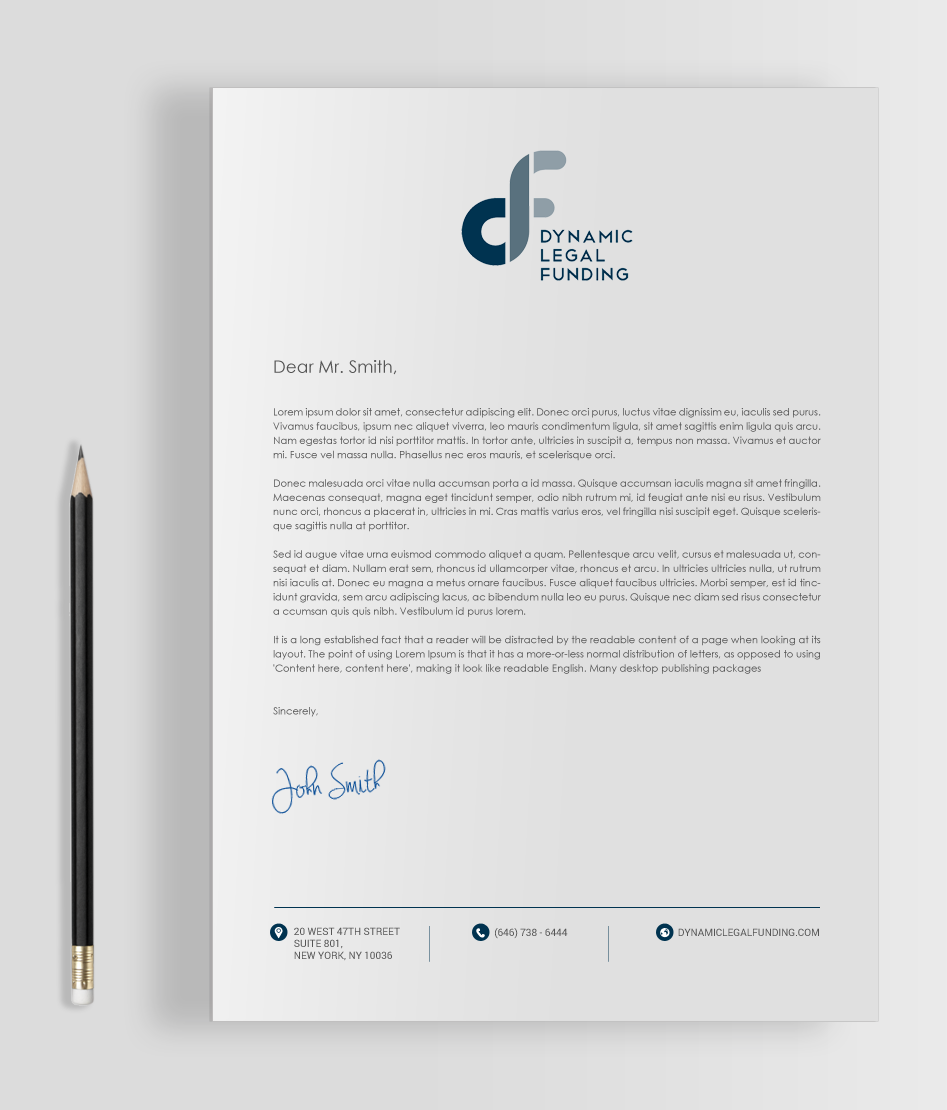 Letterhead Design by chandrayaan.creative for this project | Design #21325277