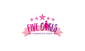 Five Girls - Sandwich Shop | Logo Design by trufya