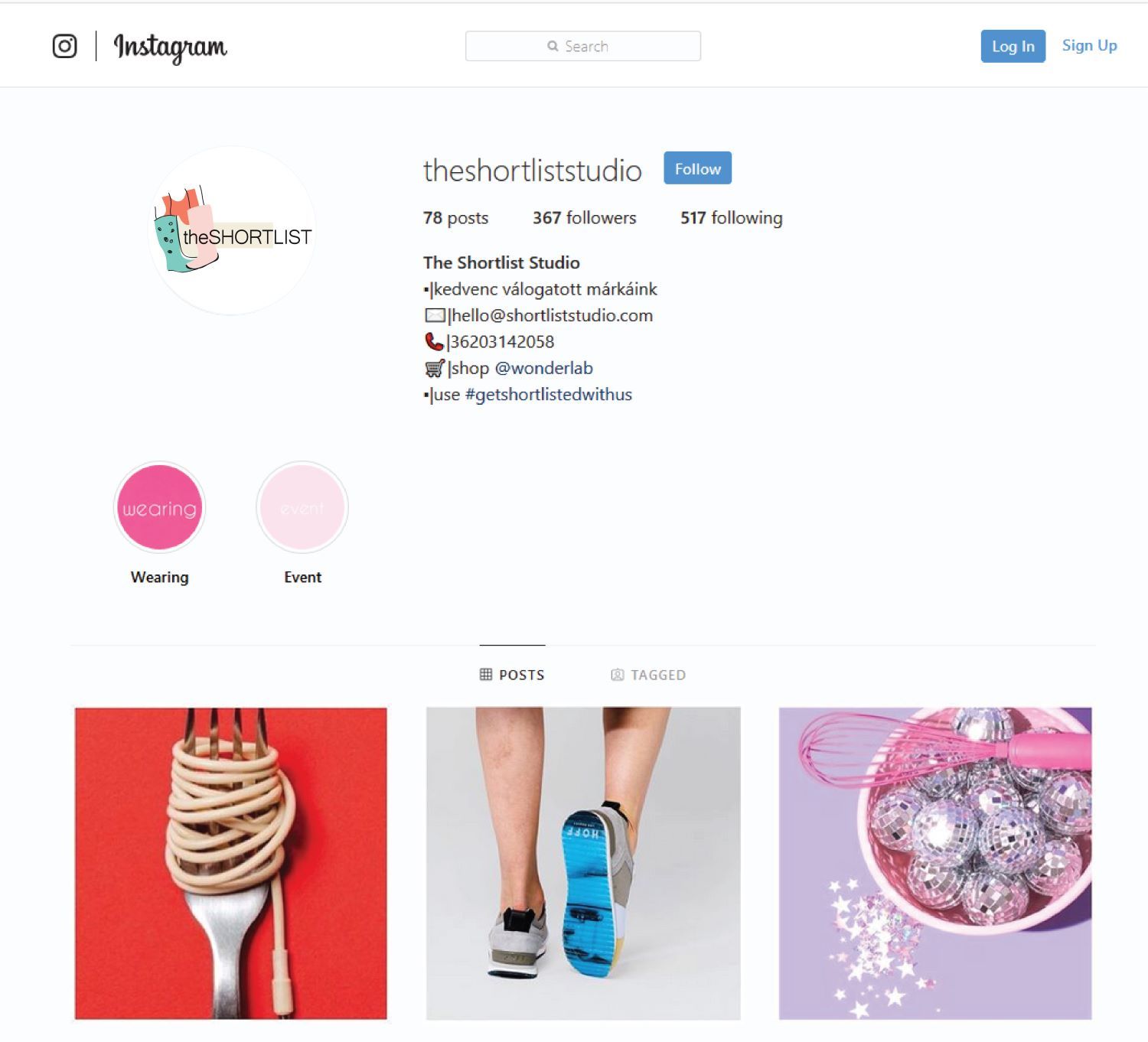 Logo Design by BrankoCekov for Shortlist Fashion Kft. | Design #21340330