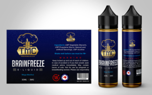 Vape E-Liquid Labels | Etikett-Design von SAI DESIGNS