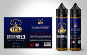 Vape E-Liquid Labels | Label Design by SAI DESIGNS