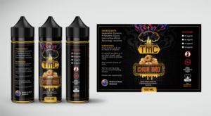 Vape E-Liquid Labels | Etikett-Design von Navisol Creatives