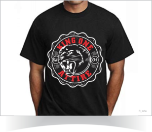 T-shirt Design by r-toha for King 1 Attire | Design: #21295635