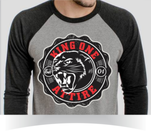 T-shirt Design by r-toha for King 1 Attire | Design: #21295636