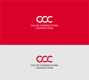 Color Combinations Contracting  | Logo Design by Gree™