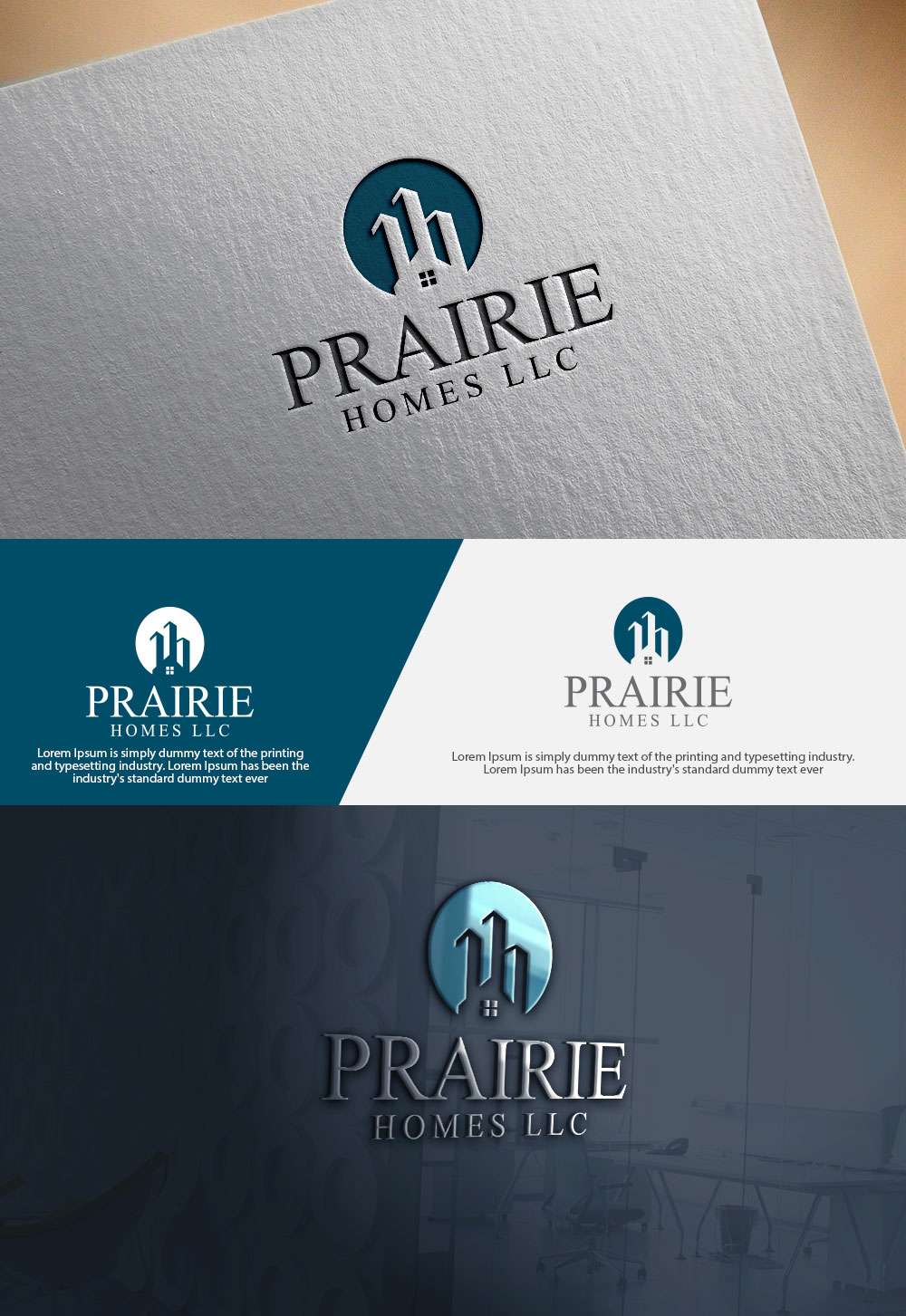 Logo-Design von abdulhadi22 für Prairie Homes LLC | Design #21293233