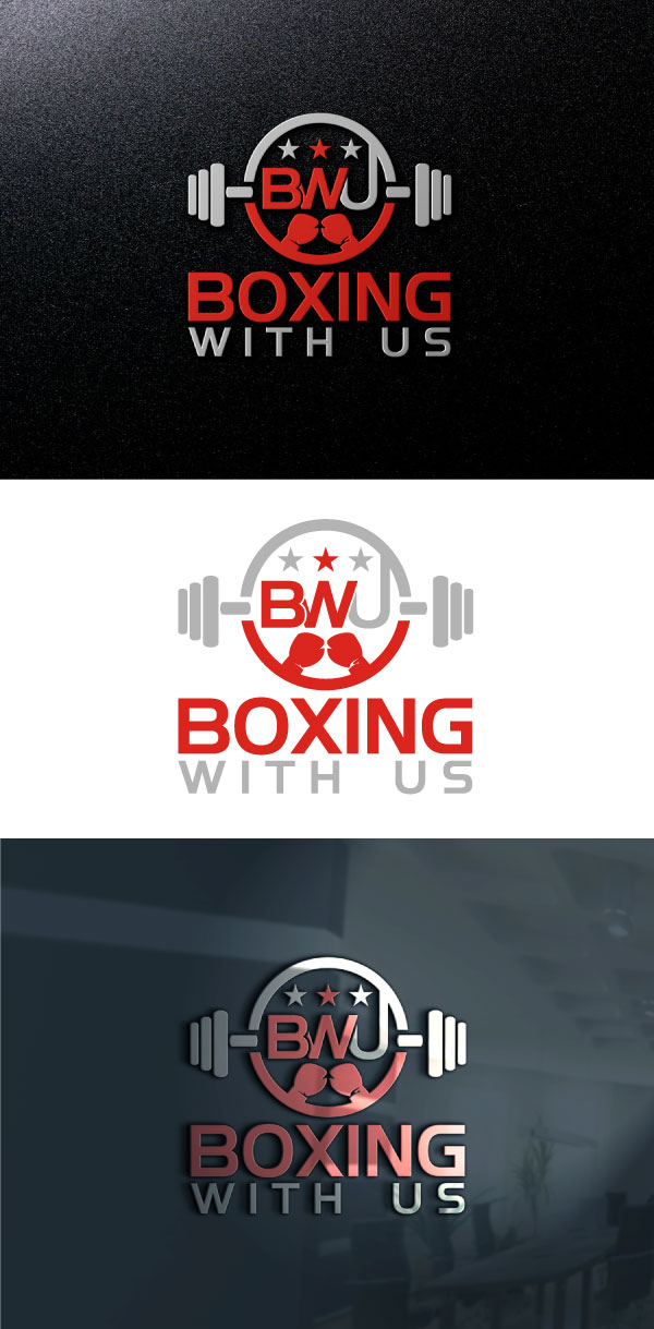 Logo Design by fatema7 for Boxing with us | Design: #21294971