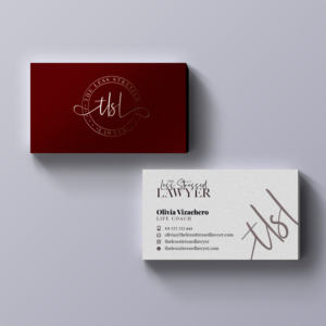 Business Card Design by SimbaLeo