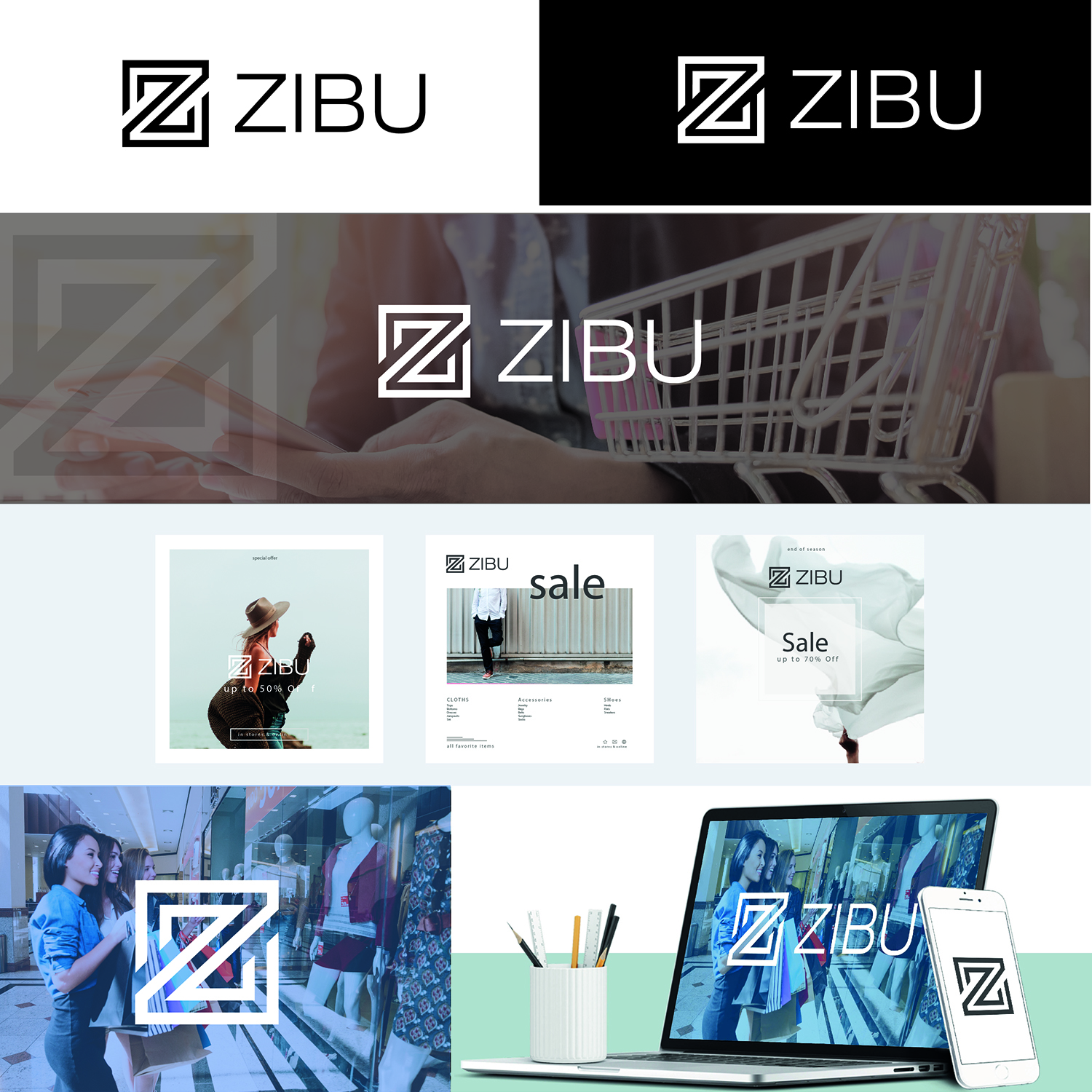 Logo Design by Dream Studio - Creative Agency for ZIBU | Design #21359384