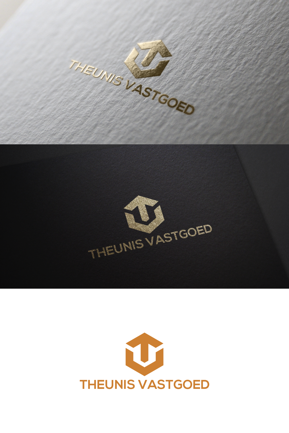 Logo Design by two one for Theunis Vastgoed | Design #21295491