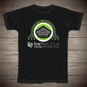 beAcademy T-shirt design for artistic crowd