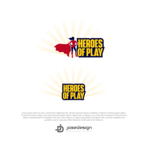 Heroes of Play | Logo Design by JoseDesign