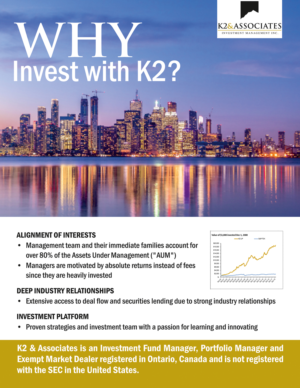 Diseño Publicitario por ALSADESIGN para K2 & Associates Investment Management Inc.  | Diseño: #21347319