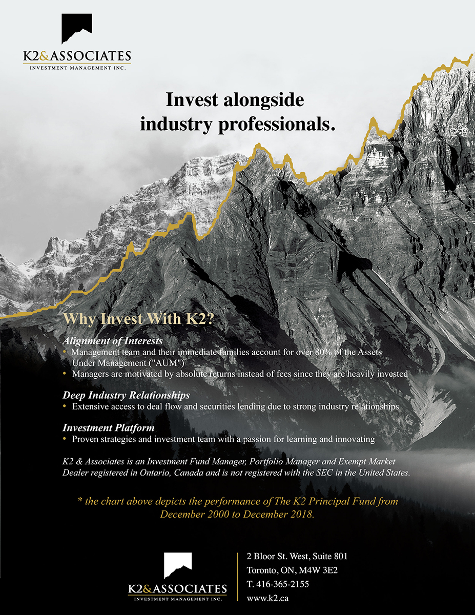 Werbe-Design von OMSPlus Creative Solutions für K2 & Associates Investment Management Inc.  | Design #21340299