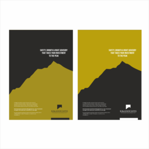 One page ad in magazine for financial services | Werbe-Design von harryshout