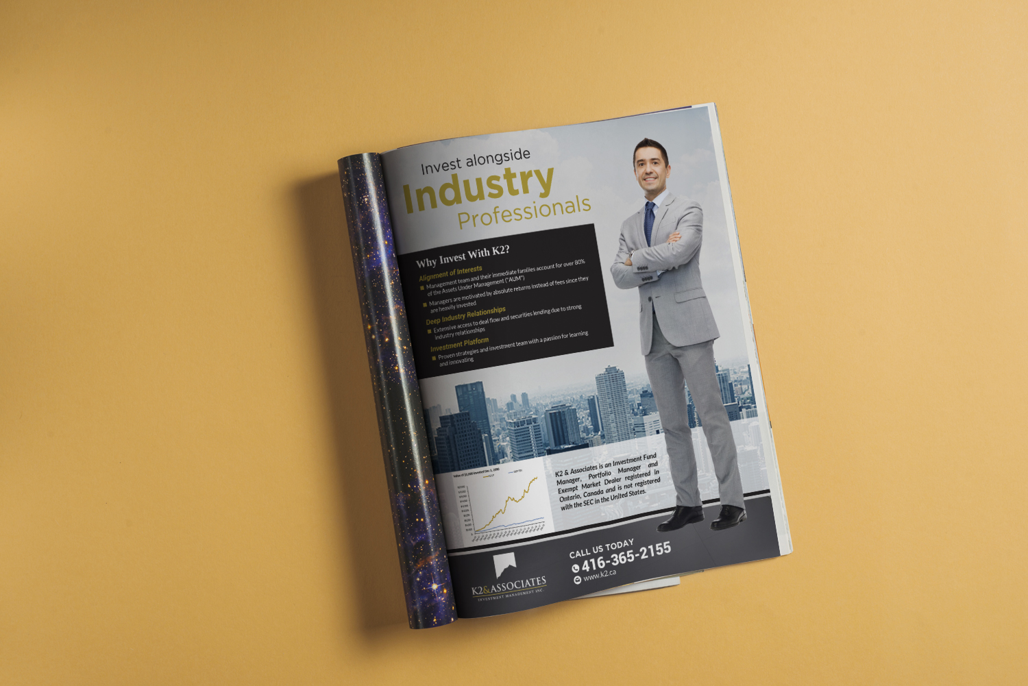 Advertisement Design by debdesign for K2 & Associates Investment Management Inc.  | Design #21352338