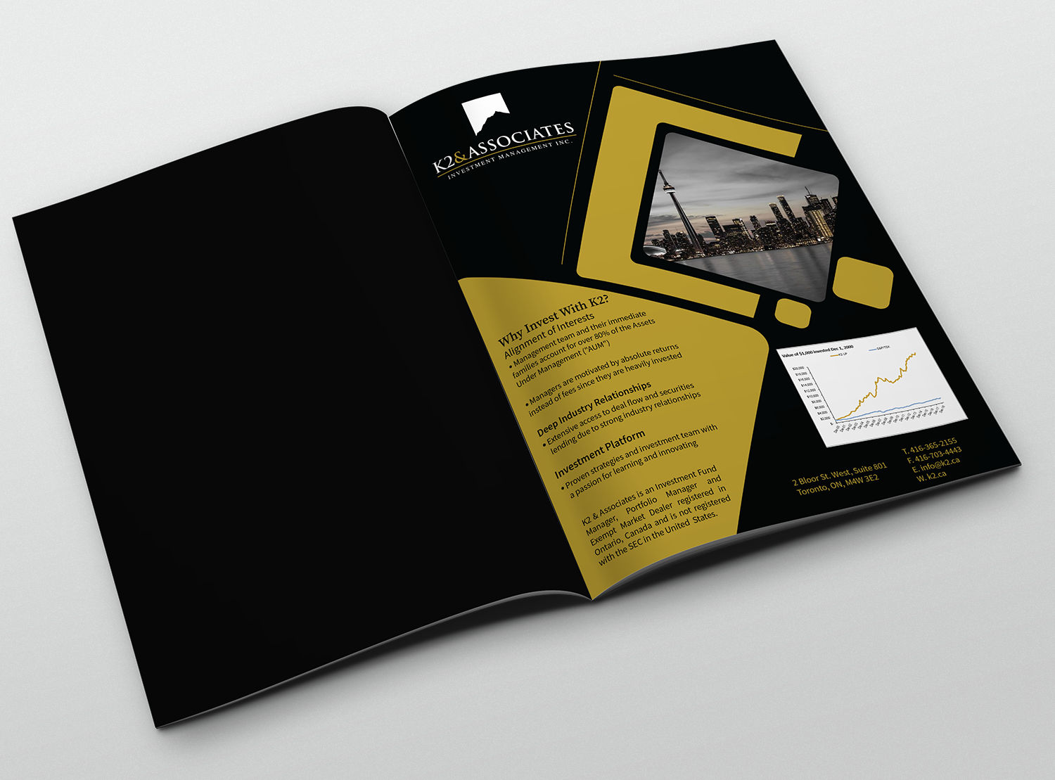 Diseño Publicitario por Shabnum Khan para K2 & Associates Investment Management Inc.  | Diseño #21341172
