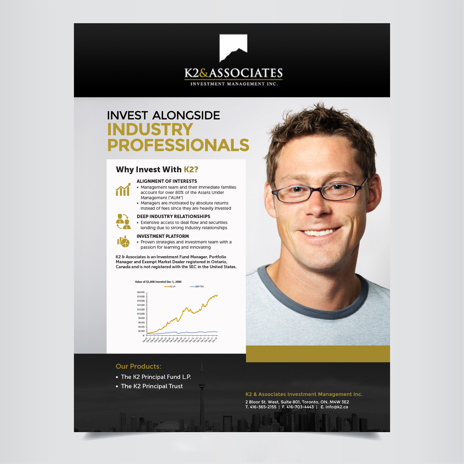 Advertisement Design by SEBA DESIGN for K2 & Associates Investment Management Inc.  | Design #21341139