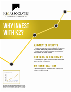 Design Publicitaire par Impressdesigns 2 pour K2 & Associates Investment Management Inc.  | Design : #21373449