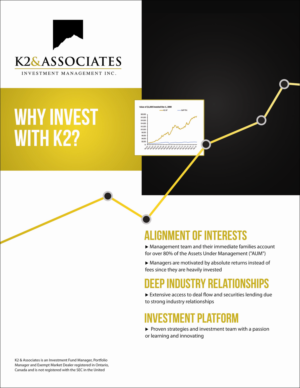 Design Publicitaire par Impressdesigns 2 pour K2 & Associates Investment Management Inc.  | Design : #21373451