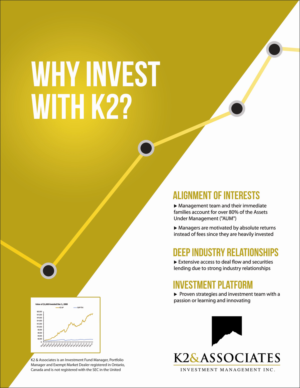 Design Publicitaire par Impressdesigns 2 pour K2 & Associates Investment Management Inc.  | Design : #21378164