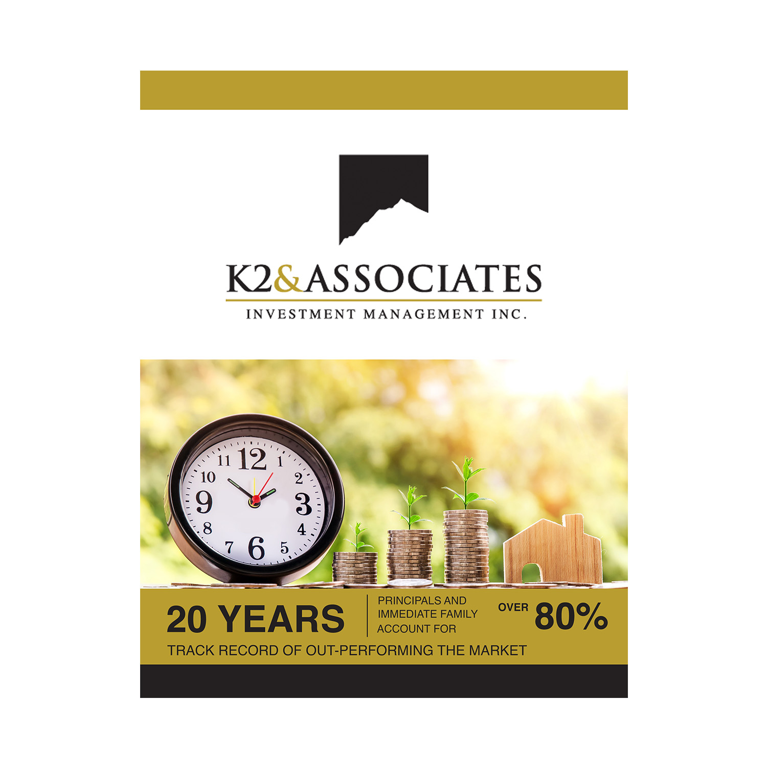 Diseño Publicitario por wolfwud para K2 & Associates Investment Management Inc.  | Diseño #21333143