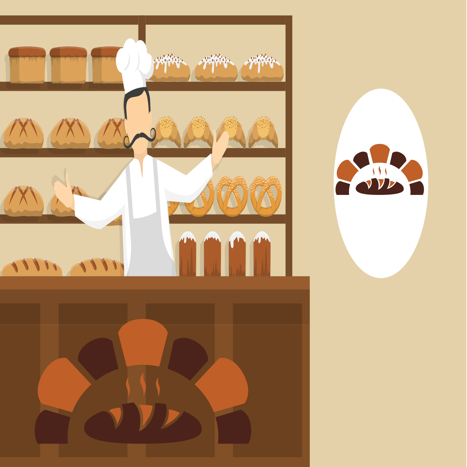 Logo Design by CETE GRAPHIC DESIGN for The Bread Workshop | Design #21309581