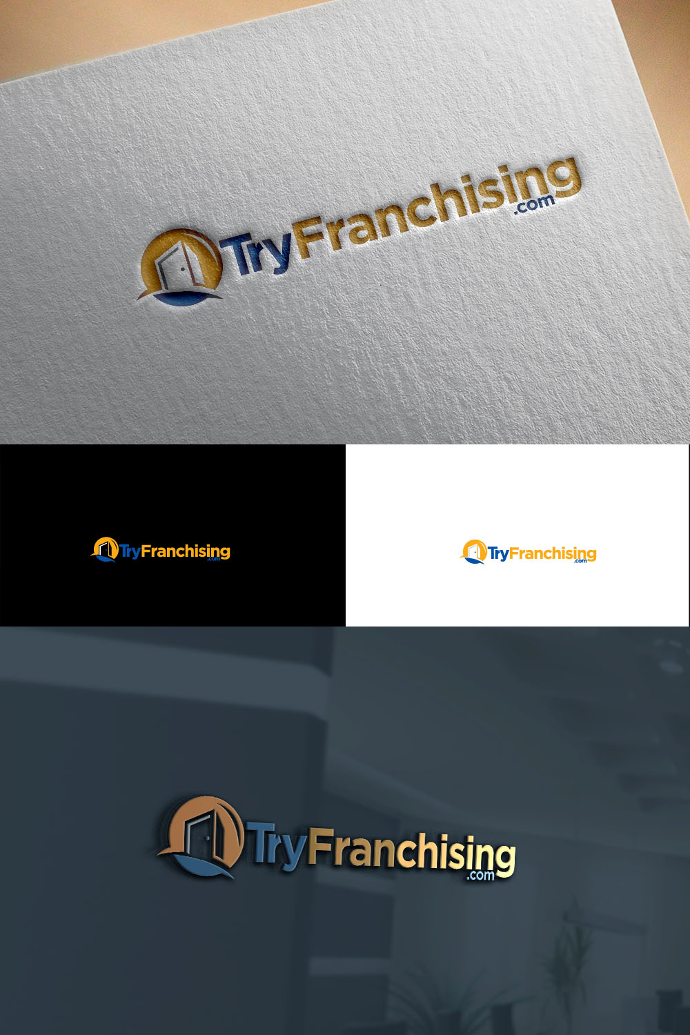 Logo Design by shariqueyaseen2 for tryfranchising.com | Design: #21312668