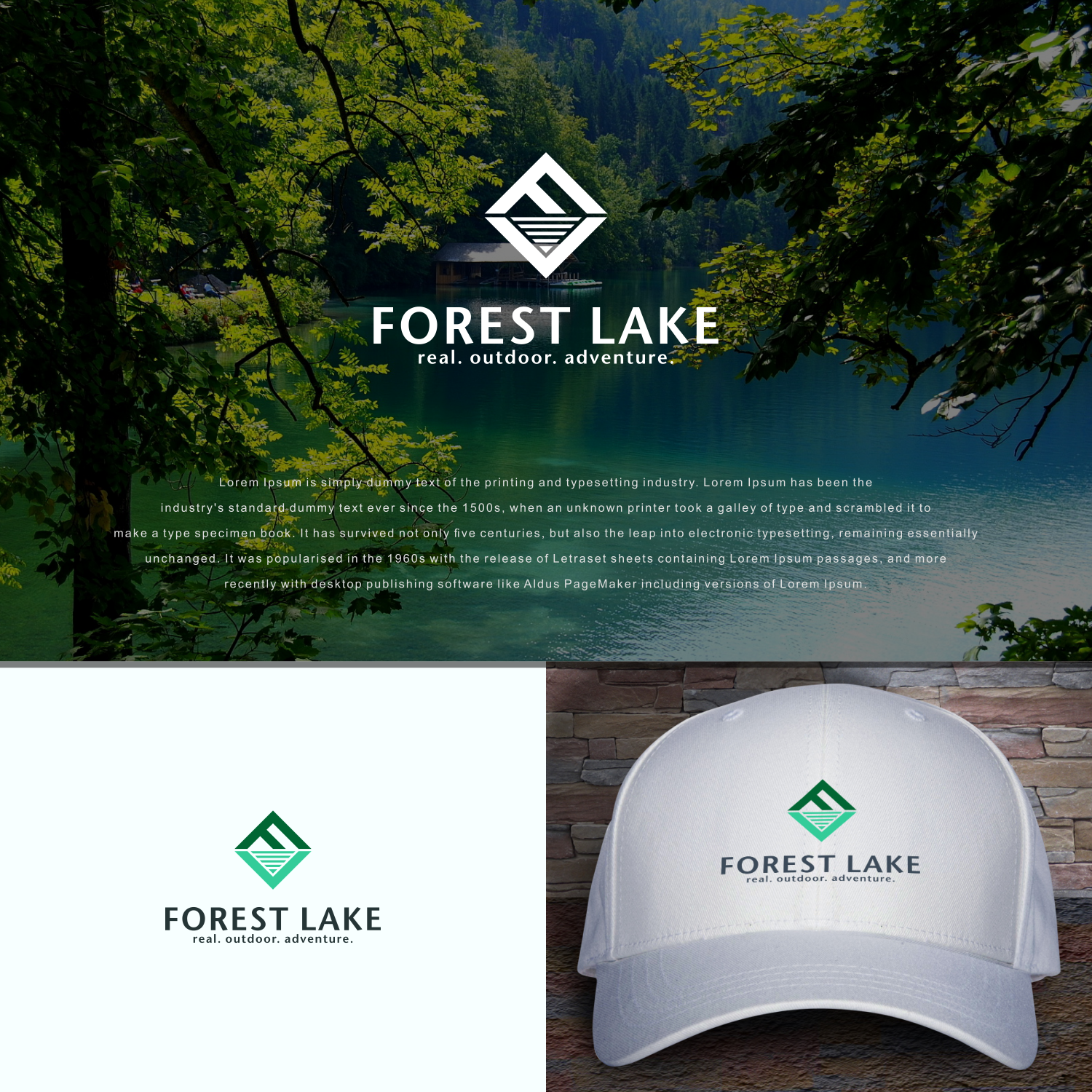 Logo Design by Artgo for Forest lake | Design: #21299825