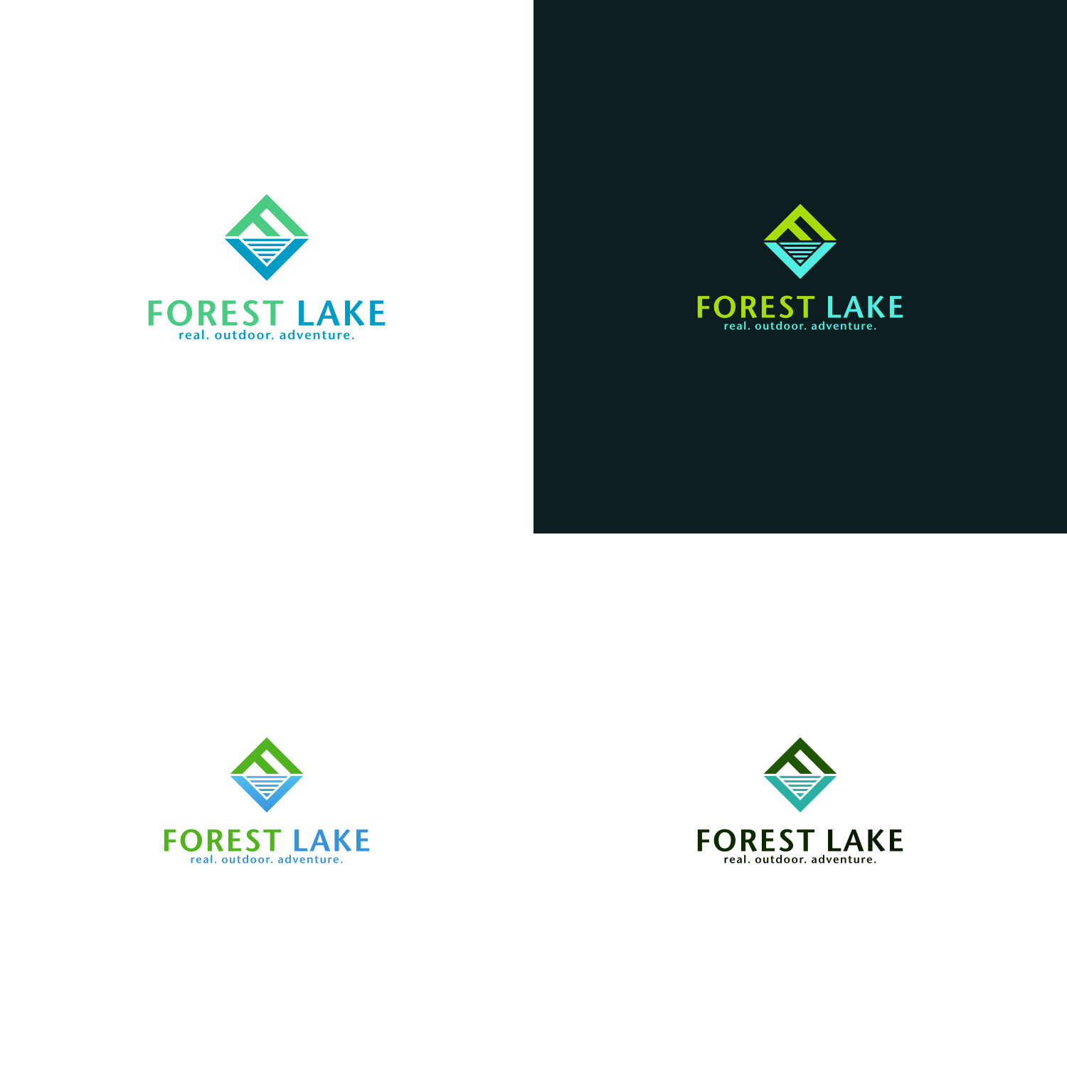 Logo Design by Artgo for Forest lake | Design #21395500