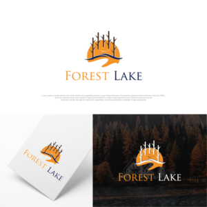 “Forest Lake” or a symbol that represents us | Logo Design by sushsharma99