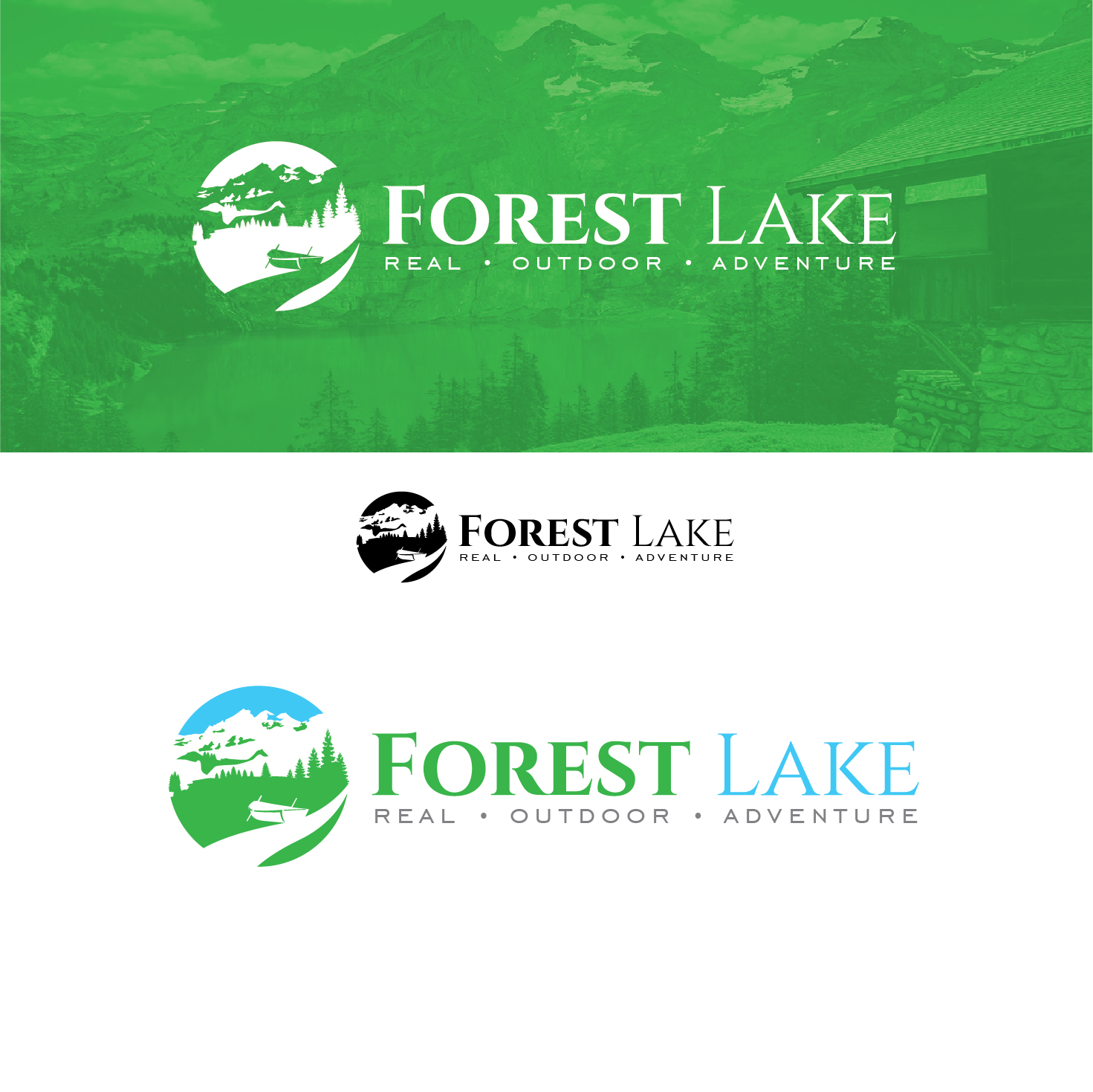 Design de Logo par Maxo-Biz pour Forest lake | Design #21302080