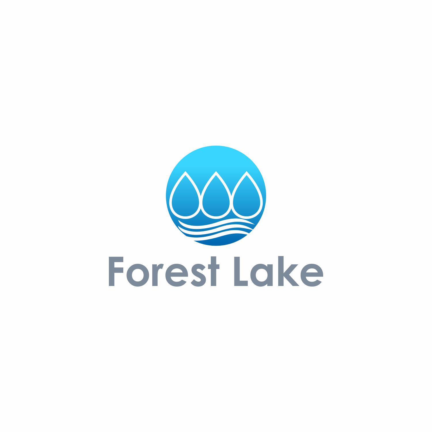 Logo Design by saher khan 2 for Forest lake | Design #21298486