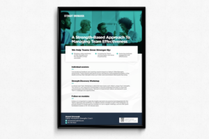 Flyer for a Business Consultant  | Design de Flyer par Daniel James