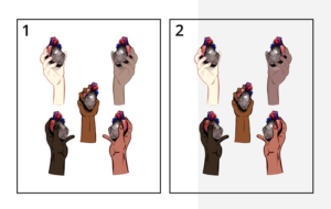 Hands of Equality  | T-shirt Design by maricreatives