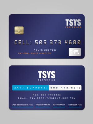 Tsys Processing  | Diseño de Tarjeta de Presentación por Sandaruwan