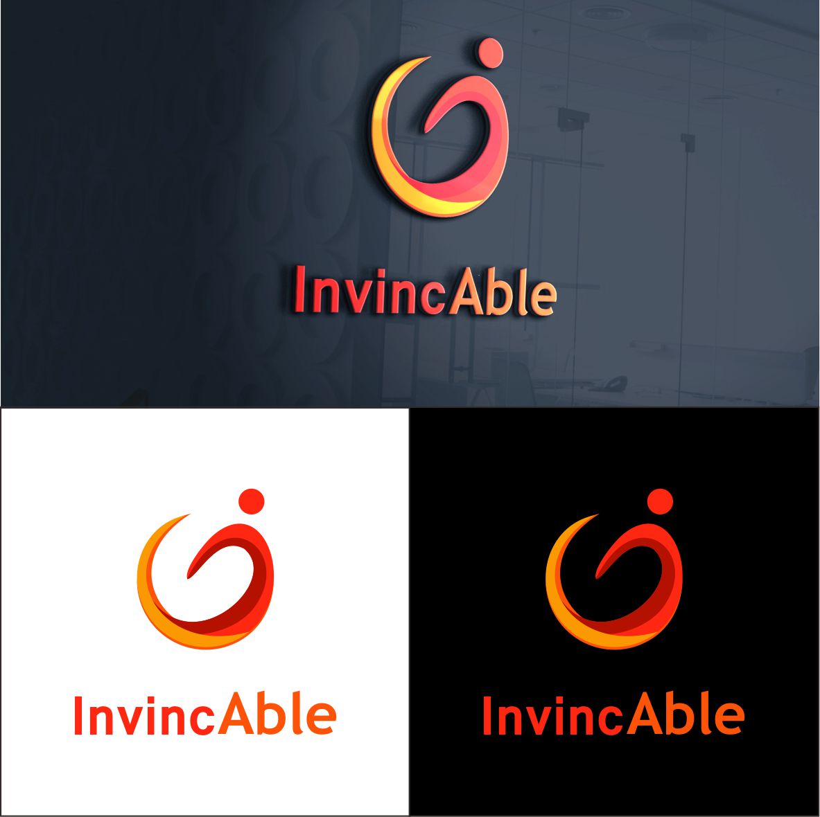 Logo Design by edo 5 for InvincAble Pty Ltd | Design #21315507
