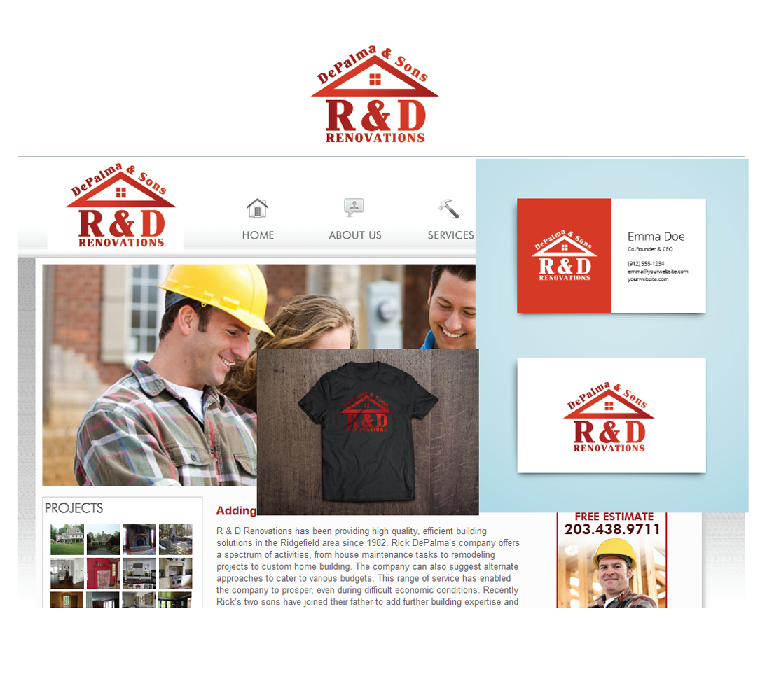 Logo-Design von amin7 für R & D Renovations | Design #2951815