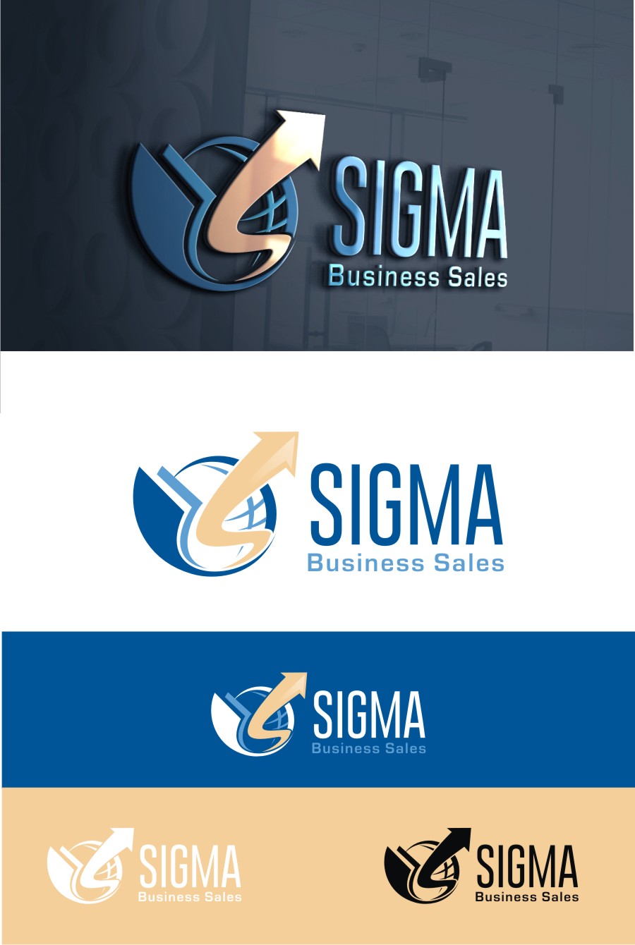 Logo Design by Soul Light for Sigma Business Sales | Design #21303356