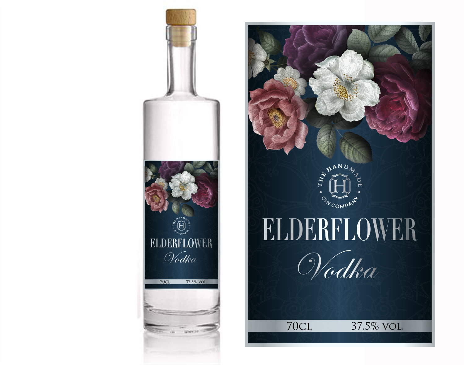 Label Design by ronin71 for The Handmade Gin Company | Design #21347487