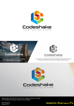 Codeshake | Logo Design by Mariono Fx
