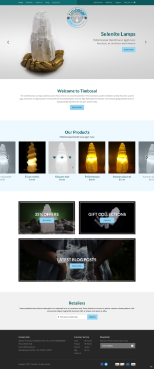Web Design par pb pour Timbo sas di Dal Sasso Luca & c | Design : #21320345