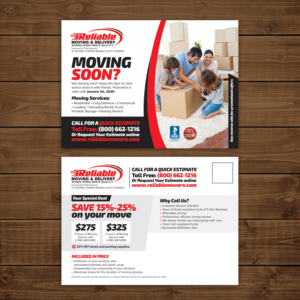 Attractive Flyer for Moving Company | Diseño de Flyer por laxman2creative