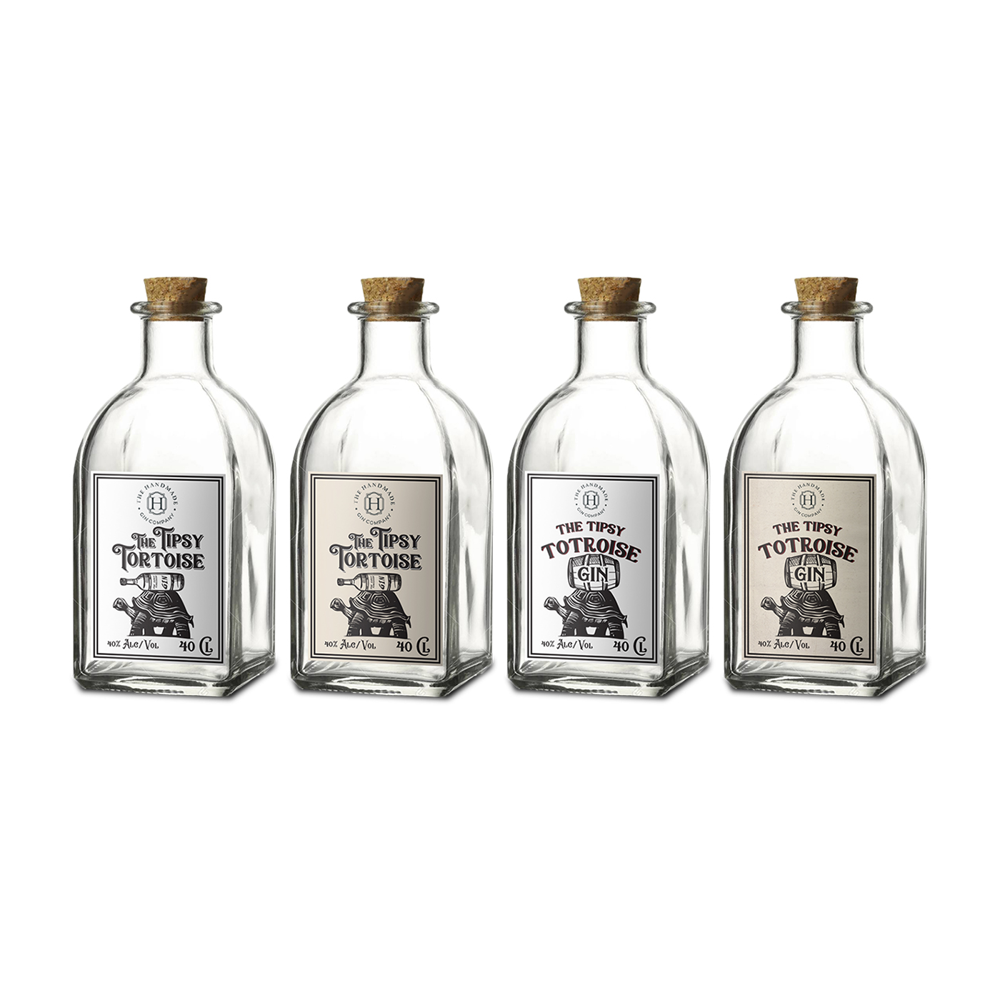 Etikett-Design von Shark1 für The Handmade Gin Company | Design #21339902