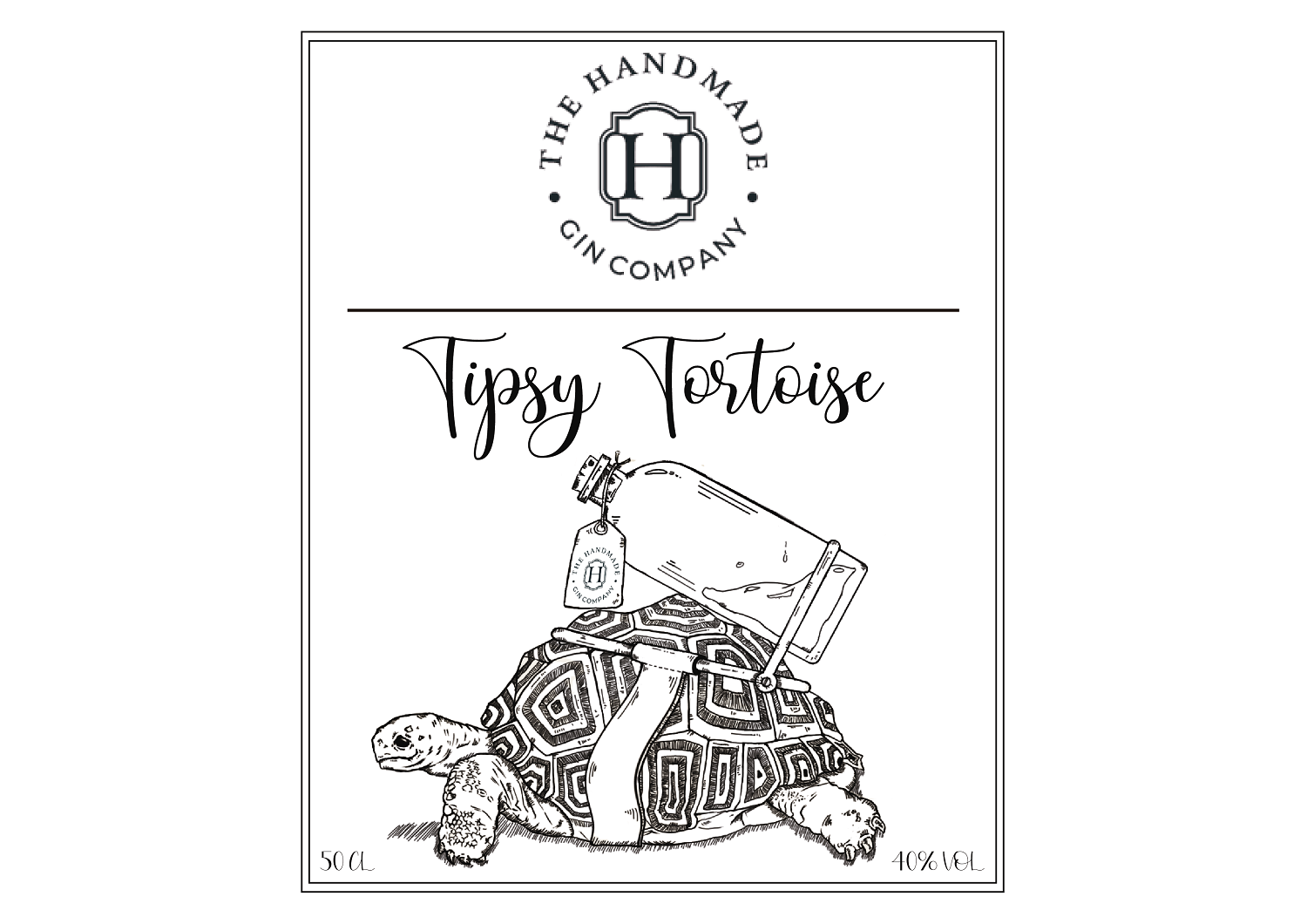 Etikett-Design von BernardoDF für The Handmade Gin Company | Design #21328022