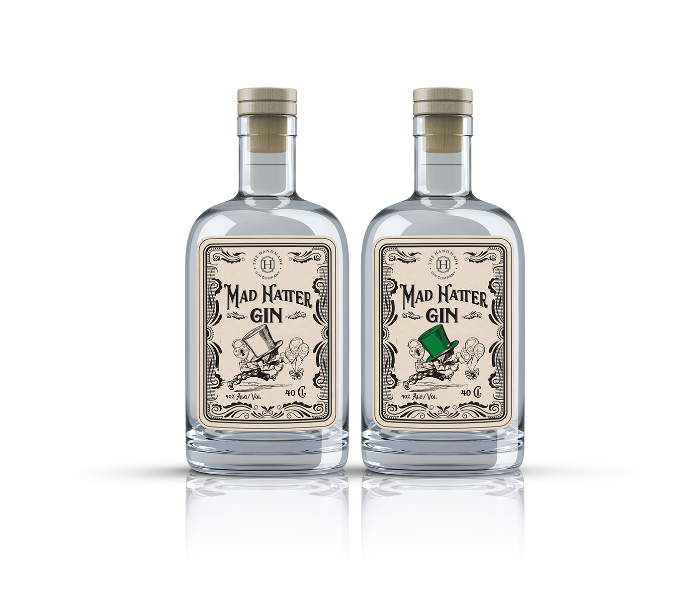 Label Design by Shark1 for The Handmade Gin Company | Design #21310958