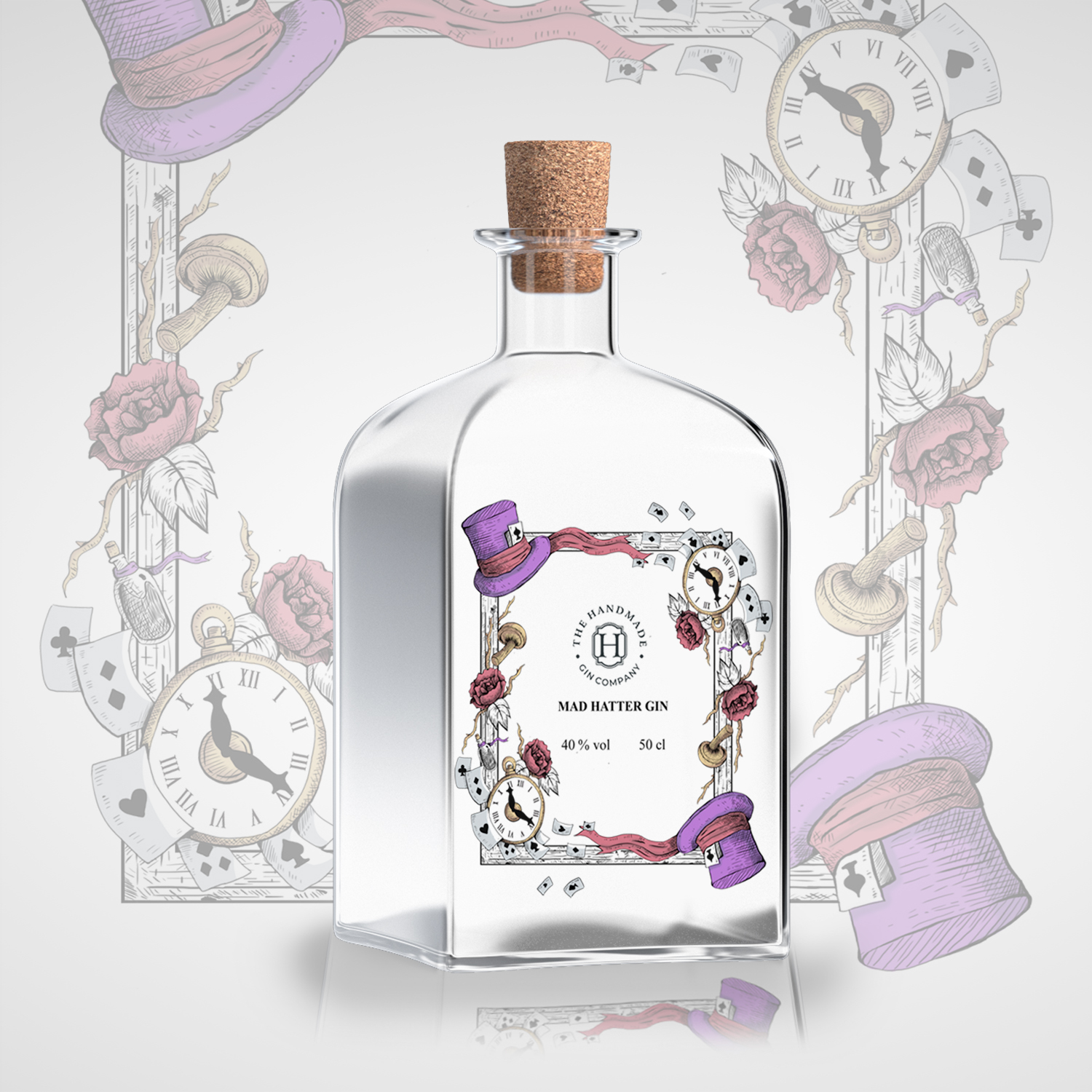 Label Design by jiayunn.t for The Handmade Gin Company | Design #21354825