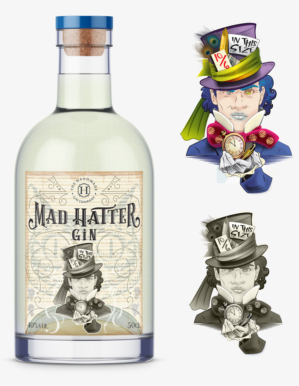 Design Étiquette par WHollis63 pour The Handmade Gin Company | Design : #21352791
